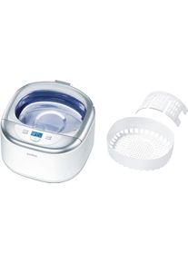 Sanitas Damen Ultraschallreiniger »SUR 42 Ultraschallreiniger für schonende und gründliche Reinigung« Für Schmuck, Brillen, Besteck, Zahnersatz,...