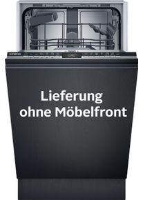 Siemens vollintegrierbarer Geschirrspüler iQ300 »SR93EX24LE« 10 Maßgedecke in silberfarben