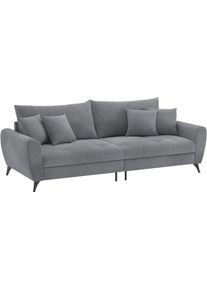 Mr. Couch Big-Sofa »Blackburn II« Mit Kaltschaumpolsterung bis 140 kg belastbar in grau, Größe B/H/T: 260 cm x 71 cm x 108 cm