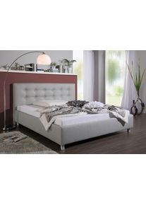 Maintal Polsterbett »Moiese« Bettseiten zerlegt in grau, Größe B/L/H: 192 cm x 210 cm x 27 cm