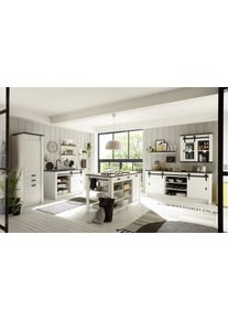 Home Affaire Küche »Sherwood« Breite 400 cm in weiß, Größe B/H/T: 400 cm x 64 cm