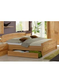 Wiemann Funktionsbett »Lausanne« teilmassiv in beige, Größe Liegefläche B/L: 200 cm x 200 cm