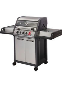 Enders Gasgrill »Monroe Pro 3 SIK Turbo« BxTxH: 144x58x119 cm in silberfarben, Größe B/H/T: 143,5 cm x 58 cm