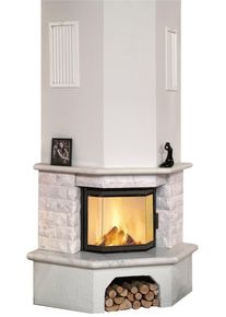 Hark Kaminbausätze » »Vermont echter Mamor naturweiß«« Aufbaumaterial bis Raumhöhe 250cm inkl. in weiß