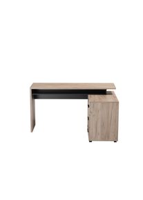 Inosign Schreibtisch »Arhimed« zeitlos und praktisch in grau, Größe B/H/T: 137,5 cm x 75 cm x 101,5 cm