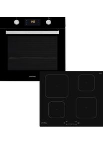 Privileg Backofen-Set »PBWR6 OP8V2 BLG« mit 2-fach-Teleskopauszug Pyrolyse-Selbstreinigung in schwarz