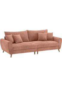 Mr. Couch Big-Sofa »Blackburn II« Mit Kaltschaumpolsterung bis 140 kg belastbar in braun, Größe B/H/T: 260 cm x 71 cm x 108 cm