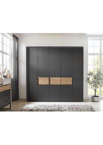 Wiemann Drehtürenschrank »Acapulco« hochwertige Beschläge in grau, Größe B/H/T: 246,3 cm x 216 cm x 58 cm