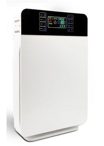 MediaShop Luftreiniger »mit 6-Filter System, Livington Air Purifier« für Räume bis 30m² in weiß