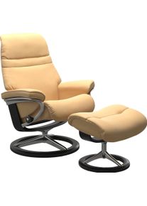 stressless Relaxsessel »Sunrise« mit Signature Base in gelb, Größe B/H/T: 79 cm x 103 cm x 73 cm