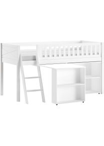 Vipack Spielbett Made in Europe in weiß, Größe Liegefläche B/L: 90 cm x 200 cm