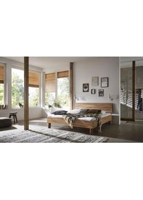 Home Affaire Massivholzbett »Chavot I« wahlweise in Kernbuche oder Wildeiche erhältlich in braun, Größe Liegefläche B/L: 160 cm x 200 cm