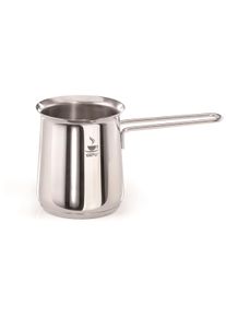 Gefu Milchaufschäumer »CLAUDIO« manuelles Aufschäumsystem hochwertiger Edelstahl, kompakt & flexibel, 500 ml in silberfarben