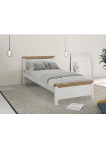 Home Affaire Holzbett »"CARITA"« zertifiziertes Massivholz in weiß, Größe Liegefläche B/L: 90 cm x 200 cm