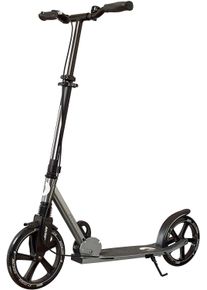 BEST Sporting Cityroller »City-Scooter silber grau mit Handbremse« in silberfarben