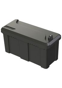 LAS Anhänger-Deichselbox 23 l in schwarz, Größe B/H/T: 25 cm x 28 cm