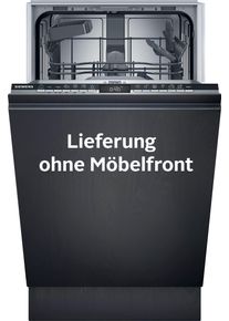 Siemens vollintegrierbarer Geschirrspüler iQ300 »SR63EX24KE« 10 Maßgedecke in silberfarben