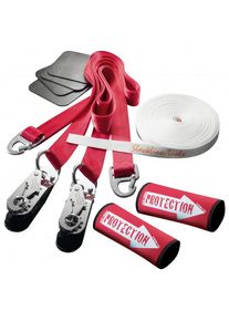 Slackline-Tools - Clip'n Slack Set 15 m - Slackline, red/white