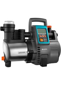 Gardena Gartenpumpe »Haus- & Gartenautomat, 6000/6 LCD inox, 1760-20« 6000 l/h max. Fördermenge in blau