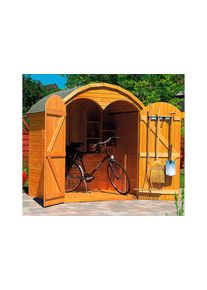 Promadino Garten-Geräteschrank »Roma maxi« in braun