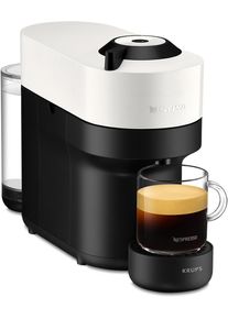Nespresso Kapselmaschine »Vertuo Pop XN9201 von Krups« 560 ml Kapazität in weiß, Größe 0
