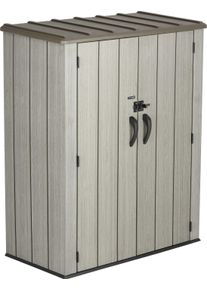 Lifetime Garten-Geräteschrank in grau