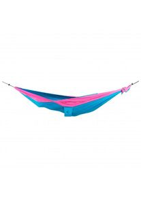 Ticket To The Moon - King Size Hammock - Hengek&oslash;ye, bl&aring;/rosa/turkis