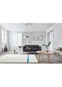 Andas 2-Sitzer »Raadal« in geradliniger skandinavischer Optik in grau, Größe B/H/T: 161 cm x 74 cm x 84 cm