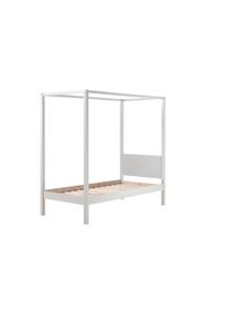 Vipack Himmelbett »Pino in weiß, Größe Liegefläche B/L: 90 cm x 200 cm