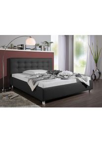 Maintal Polsterbett »Moiese« Bettseiten zerlegt in grau, Größe B/L/H: 192 cm x 210 cm x 27 cm