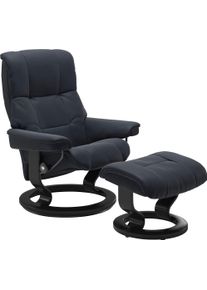 stressless Relaxsessel »Mayfair« mit Classic Base in blau, Größe B/H/T: 79 cm x 101 cm x 73 cm