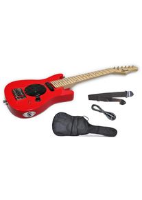 Clifton E-Gitarre &raquo;E Gitarre Junior&laquo; Komplettset in rot