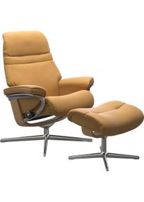 stressless Relaxsessel »Sunrise« Set in gelb, Größe B/H/T: 83 cm x 105 cm x 74 cm