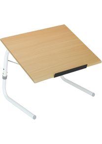 Bischof Tablett »Betttisch« zusammenklappbar in weiß, Größe B/L: 52 cm x 40 cm