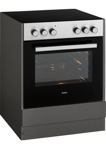 Wiho-Küchen Wiho Küchen Herdumbauschrank »Unna« 60 cm breit in grau, Größe B/H/T: 60 cm x 82 cm x 57 cm