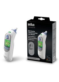 Braun Ohr-Fieberthermometer »ThermoScan 7 Ohrthermometer mit Age Precision - IRT6520« Für alle Altersgruppen geeignet, einschließlich...