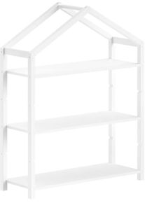 Vipack Standregal »aus massiver Kiefer in weiß, Größe B/H/T: 111 cm x 141 cm x 40 cm