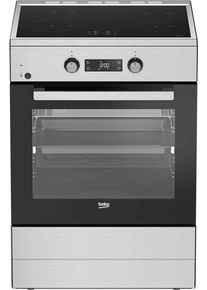 Beko Induktions-Standherd »FSM69301SXT 7724086781« mit 1-fach-Teleskopauszug in grau