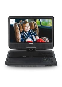 Lenco Portabler DVD-Player »DVP-1046 Tragbares 10 DVD-Player Set mit Doppellaufwerk« HD in schwarz