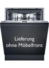 Siemens vollintegrierbarer Geschirrspüler iQ300 »SN63EX06VE« 14 Maßgedecke in silberfarben