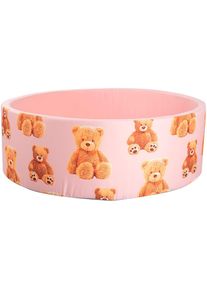 KNORRTOYS Bällebad »Soft, Teddy pink« mit 150 Bällen grey/white/transparent; Made in Eurpe in grün