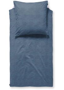 Damai Bettwäsche »Mik« Leinen-Optik in blau, Größe B/L: 80 cm x 80 cm