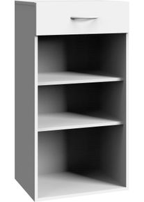 wimex Standregal »Multiraumkonzept« planbar und erweiterbar in weiß, Größe B/H/T: 80 cm x 98 cm x 40 cm