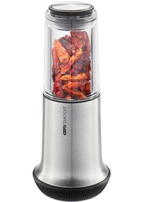 Gefu Chilimühle »X-PLOSION « extrascharfes, korrosionsbeständiges Edelstahl-Schneidwerk in schwarz