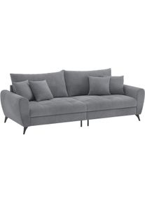 Mr. Couch Big-Sofa »Blackburn II« Wahlweise mit Kaltschaumpolsterung bis 140 kg belastbar in grau, Größe B/H/T: 260 cm x 71 cm x 108 cm