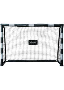 Sandora Fu&szlig;balltor &raquo;Hattrick M&laquo; Ron-Robert Zieler Edition in schwarz, Gr&ouml;&szlig;e B/H/L: 180 cm x 120 cm x 60 cm