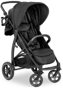 hauck Kinder-Buggy »Rapid 4D, schwarz« 25 kg mit Getränkehalter und schwenk- und feststellbaren Vorderrädern in schwarz