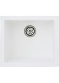 respekta Einbauspüle in weiß