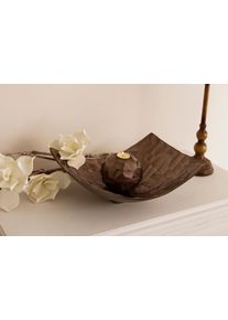 MyFlair Möbel & Accessoires Dekoschale » in braun, Größe B/H/T: 36 cm x 27 cm x 13 cm