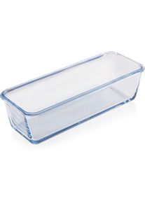 Genius Auflaufform Borosilikatglas Backofengeeignet bis 250°C in farblos, Größe 1,8 l